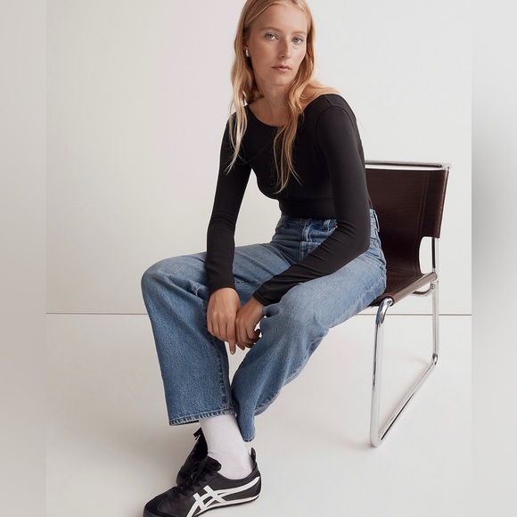 Madewell Denim - NWT Madewell Baggy Straight Jeans Size 29